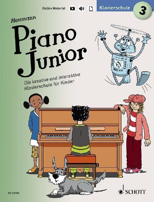 Cover: 9783795704605 | Piano Junior: Klavierschule 3 | Hans-Günter Heumann | Broschüre | 2019
