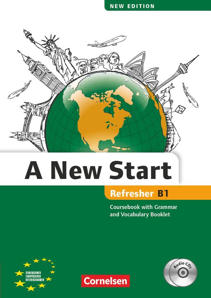 Cover: 9783464202326 | A New Start B1: Refresher. Kursbuch mit Audio CD, Grammatik- und...