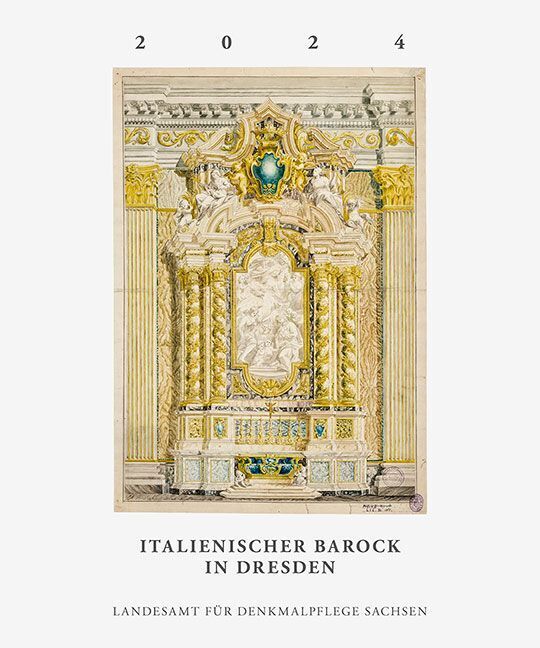 Cover: 9783954987856 | Italienischer Barock in Dresden | Kalender LfD Sachsen 2024 | Sachsen