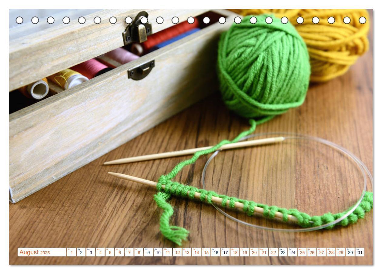 Bild: 9783435329670 | Kreatives aus Wolle - Häkeln, Stricken und Basteln (Tischkalender...