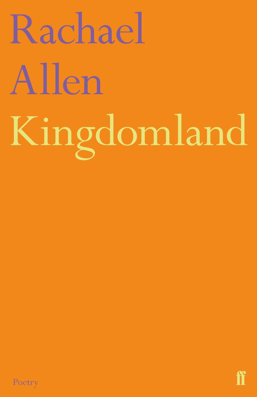 Cover: 9780571341115 | Kingdomland | Rachael Allen | Taschenbuch | Kartoniert / Broschiert