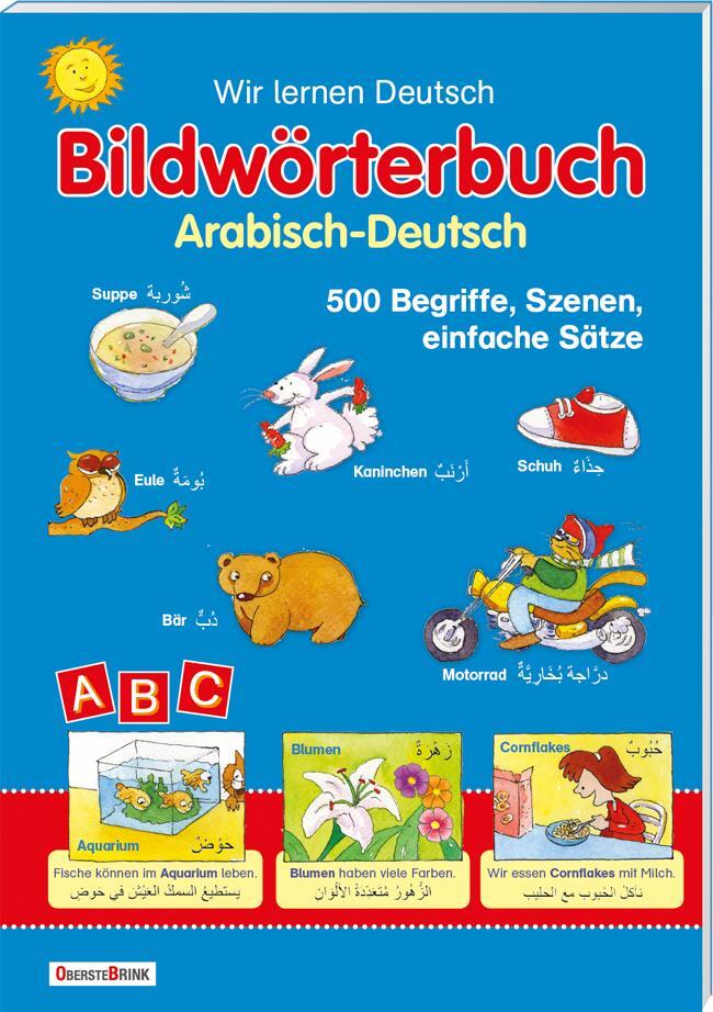 Cover: 9783934333543 | Bildwörterbuch Arabisch-Deutsch | 500 Begriffe, Szenen, einfache Sätze