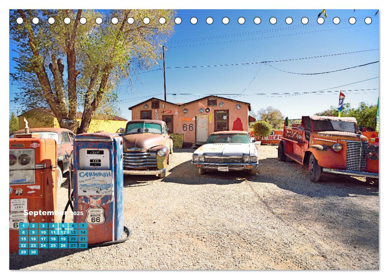 Bild: 9783457198933 | Historic Route 66 - National Scenic Byway (Tischkalender 2025 DIN...