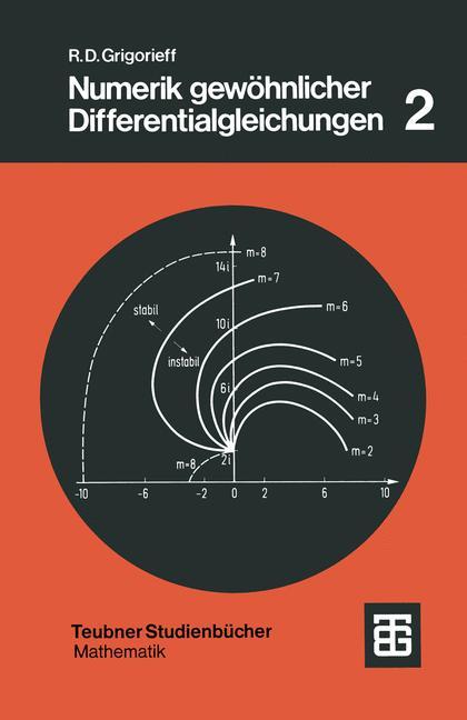 Cover: 9783519020455 | Numerik gewöhnlicher Differentialgleichungen | Mehrschrittverfahren