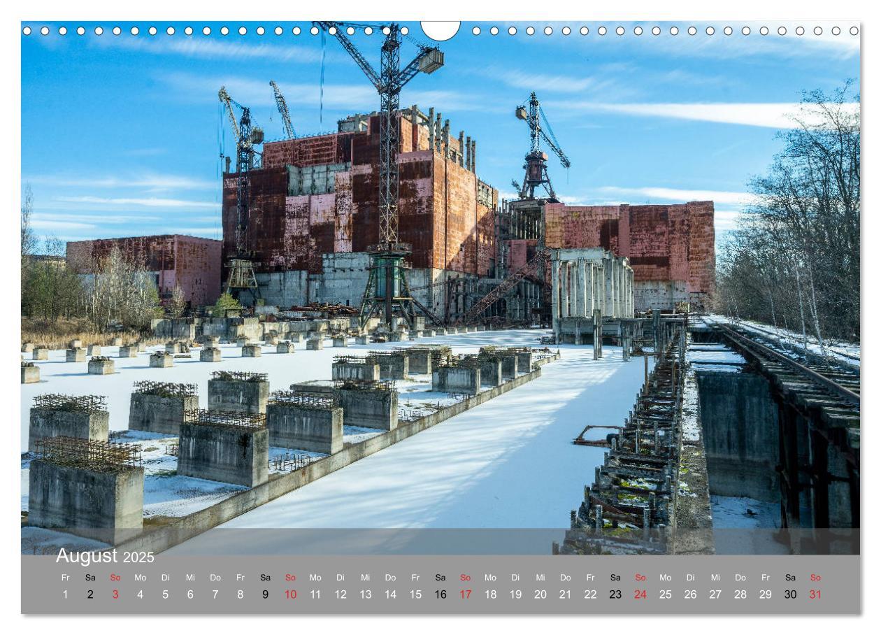 Bild: 9783435168538 | Tschernobyl - In der Sperrzone (Wandkalender 2025 DIN A3 quer),...