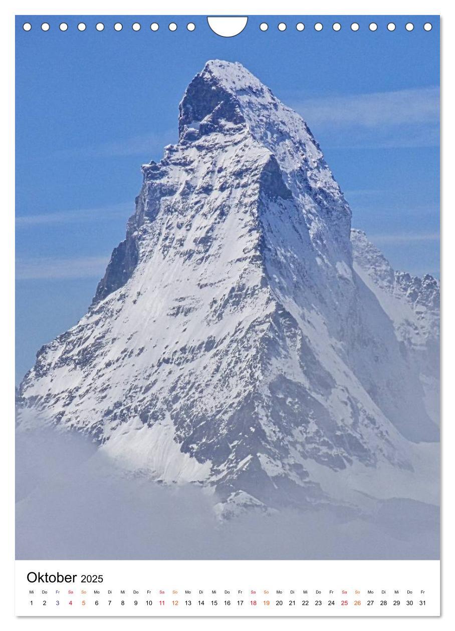 Bild: 9783457040720 | Horu Matterhorn im Hochformat (Wandkalender 2025 DIN A4 hoch),...