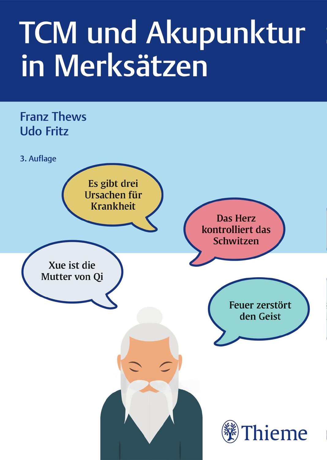 Cover: 9783132421790 | TCM und Akupunktur in Merksätzen | Franz Thews (u. a.) | Taschenbuch