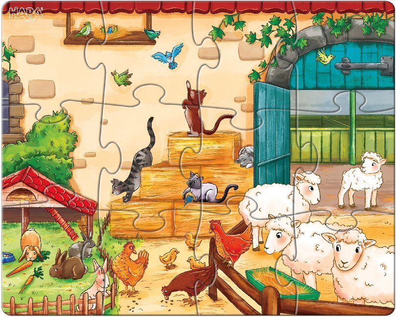 Bild: 4010168248462 | HABA Puzzles Bauernhoftiere (Kinderpuzzle) | Spiel | Deutsch | 2019