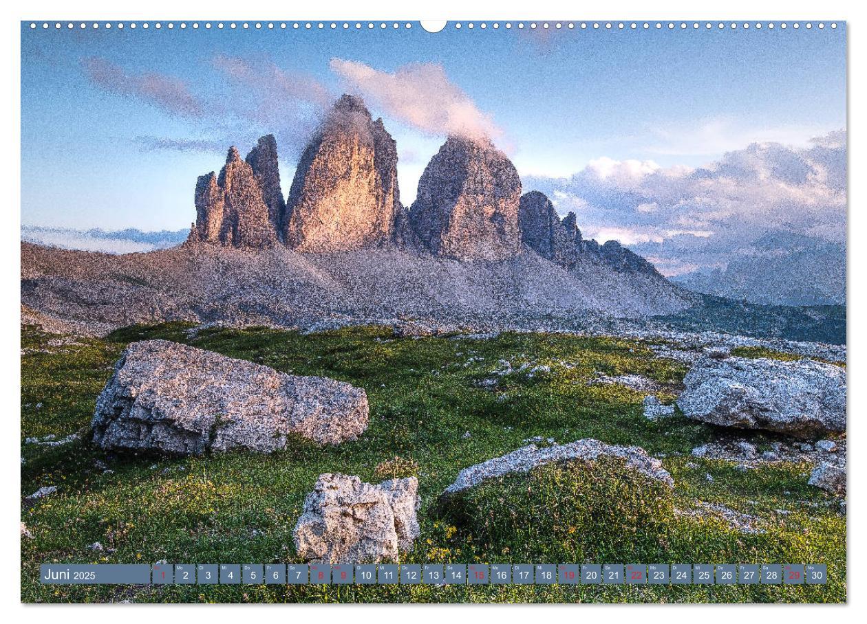 Bild: 9783435112784 | Traumplätze in den Dolomiten (Wandkalender 2025 DIN A2 quer),...