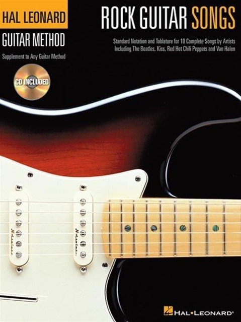 Cover: 9781423417743 | Rock Guitar Songs - Hal Leonard Guitar Method Book/Online Audio | Buch