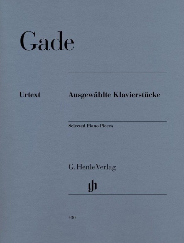 Cover: 9790201804309 | Gade, Niels Wilhelm - Ausgewählte Klavierstücke | Niels W. Gade | Buch