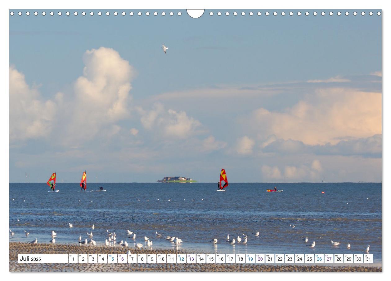 Bild: 9783383995347 | Föhr - Wasser Landschaft Wind und Meer (Wandkalender 2025 DIN A3...