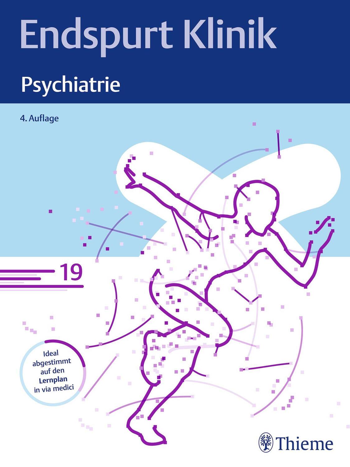 Cover: 9783132445482 | Endspurt Klinik: Psychiatrie | Skript 19 | Taschenbuch | 124 S. | 2024