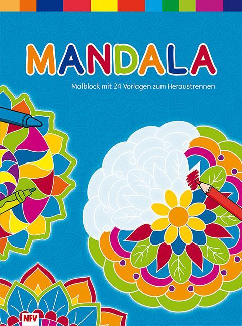 Cover: 9783849410223 | Mandala | Malblock mit 24 Vorlagen zum Heraustrennen | Taschenbuch