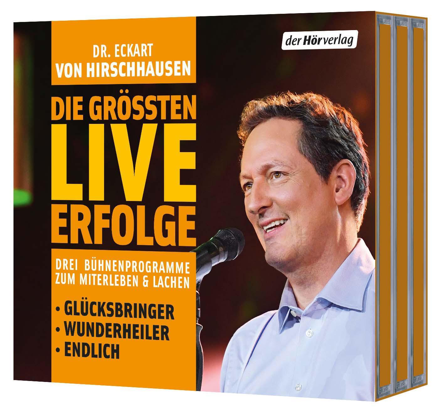Cover: 9783844545753 | Die größten LIVE-Erfolge | Eckart von Hirschhausen | Audio-CD | 2021
