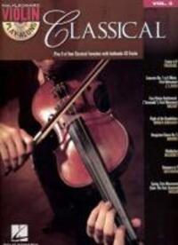Cover: 884088086664 | Classical - Violin Play-Along Volume 3 (Book/Online Audio) | Buch