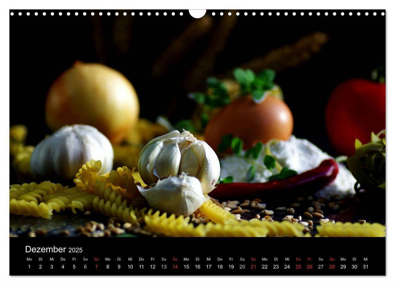 Bild: 9783435783373 | Pasta Kreationen (Wandkalender 2025 DIN A3 quer), CALVENDO...