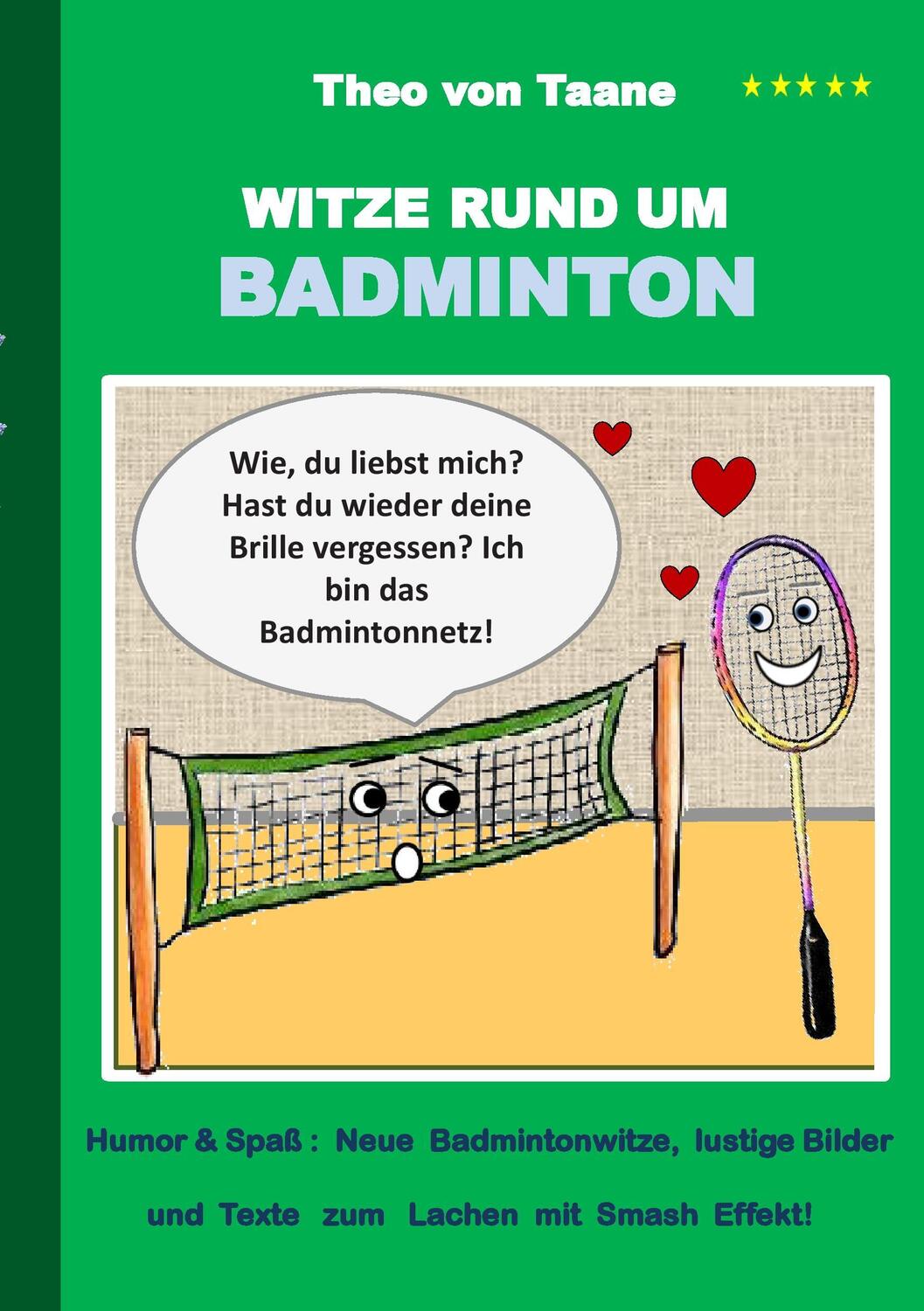 Cover: 9783734732874 | Witze rund um Badminton | Theo Von Taane | Taschenbuch | Paperback