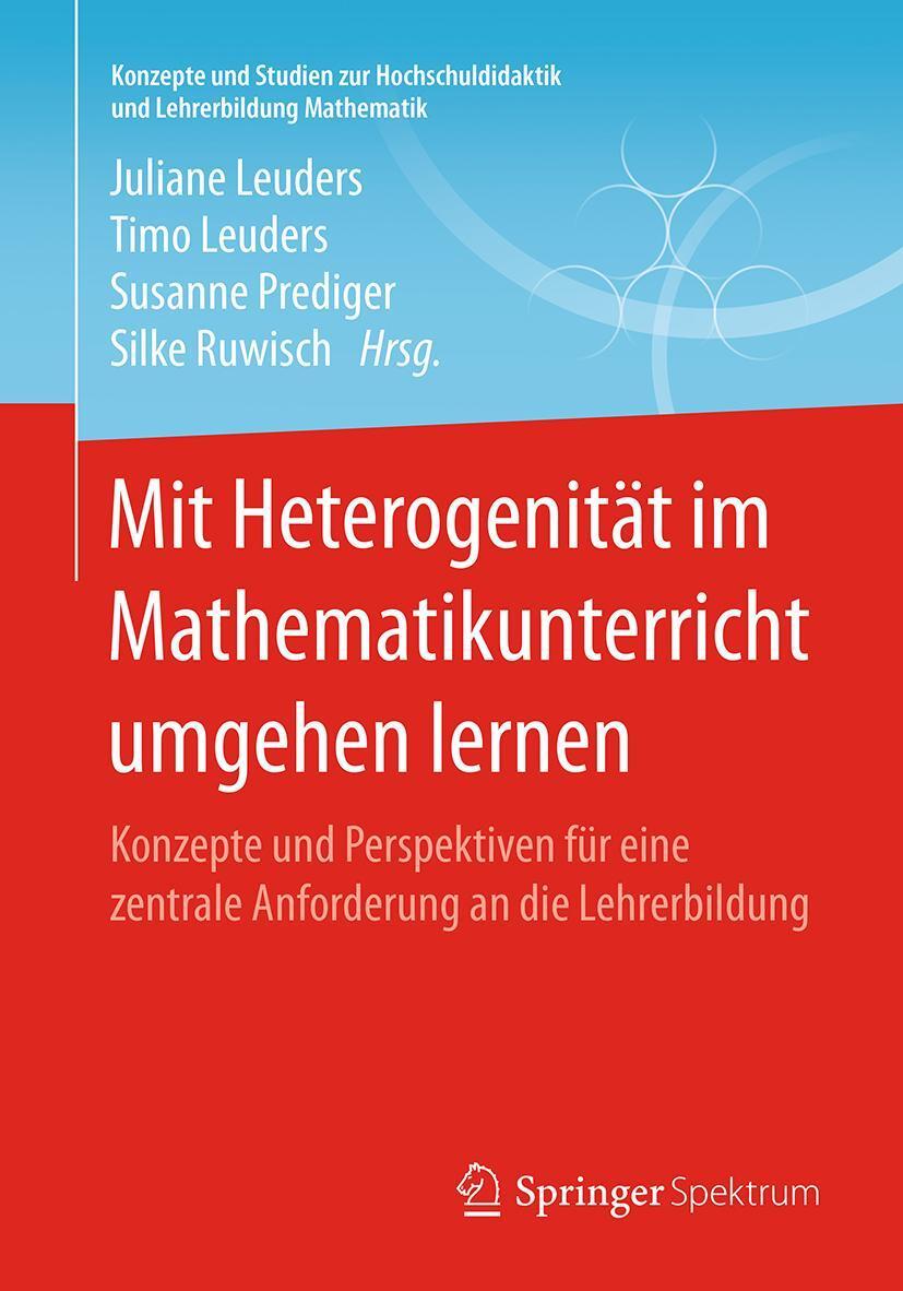 Cover: 9783658169022 | Mit Heterogenität im Mathematikunterricht umgehen lernen | Taschenbuch