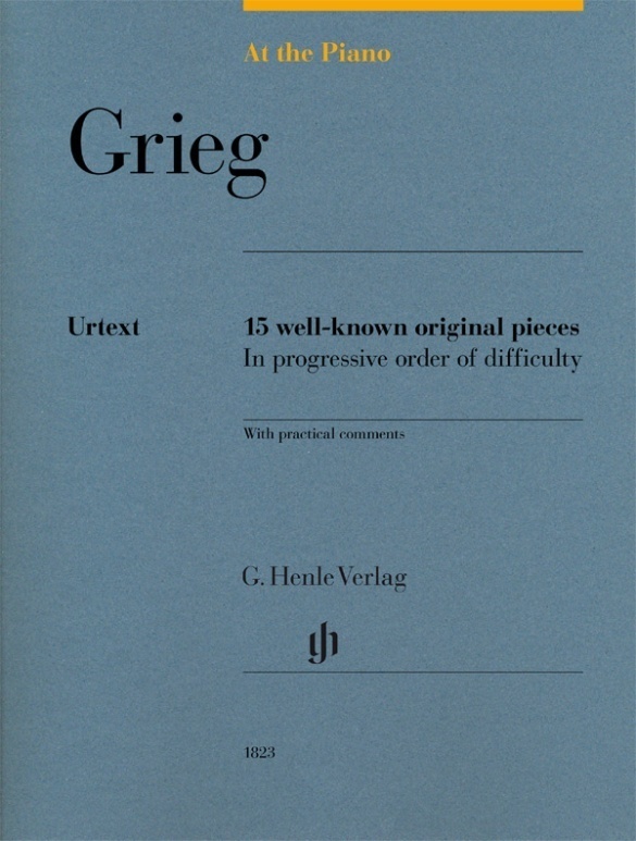 Cover: 9790201818238 | Edvard Grieg - At the Piano - 15 well-known original pieces | Buch