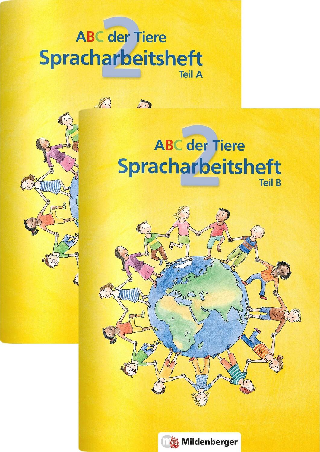 Cover: 9783619242917 | ABC der Tiere 2. 2. Schuljahr | Spracharbeitsheft Teil A und B | Buch