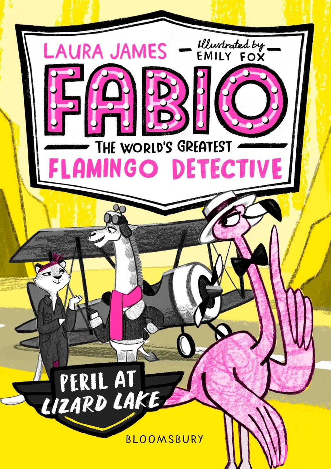 Cover: 9781408889374 | Fabio the World's Greatest Flamingo Detective: Peril at Lizard Lake