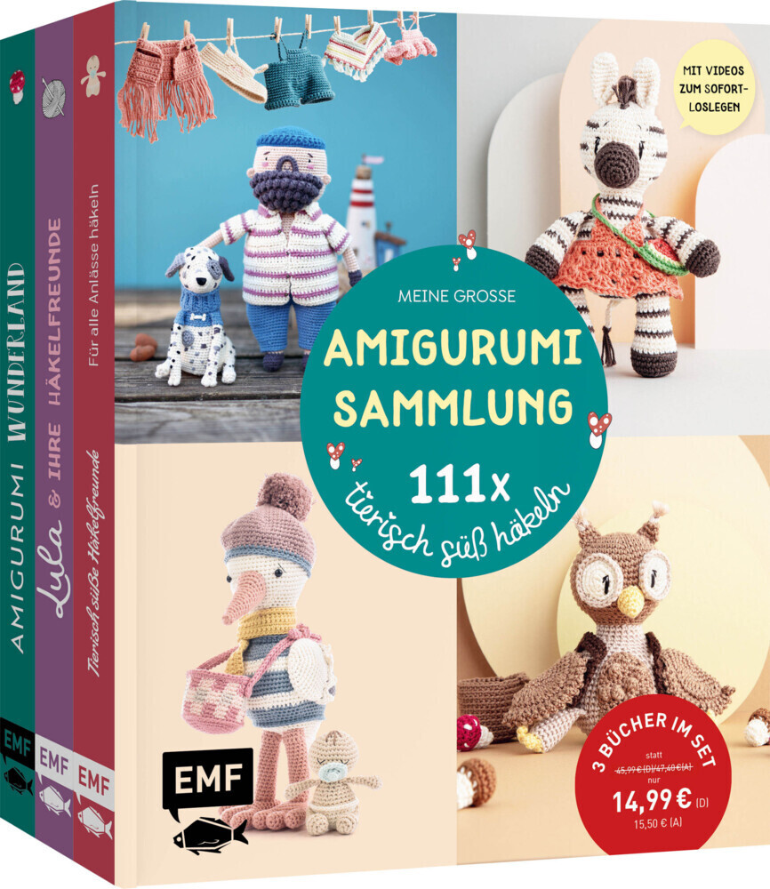 Cover: 9783745922745 | Meine große Amigurumi-Sammlung - 111x tierisch süß häkeln | Buch