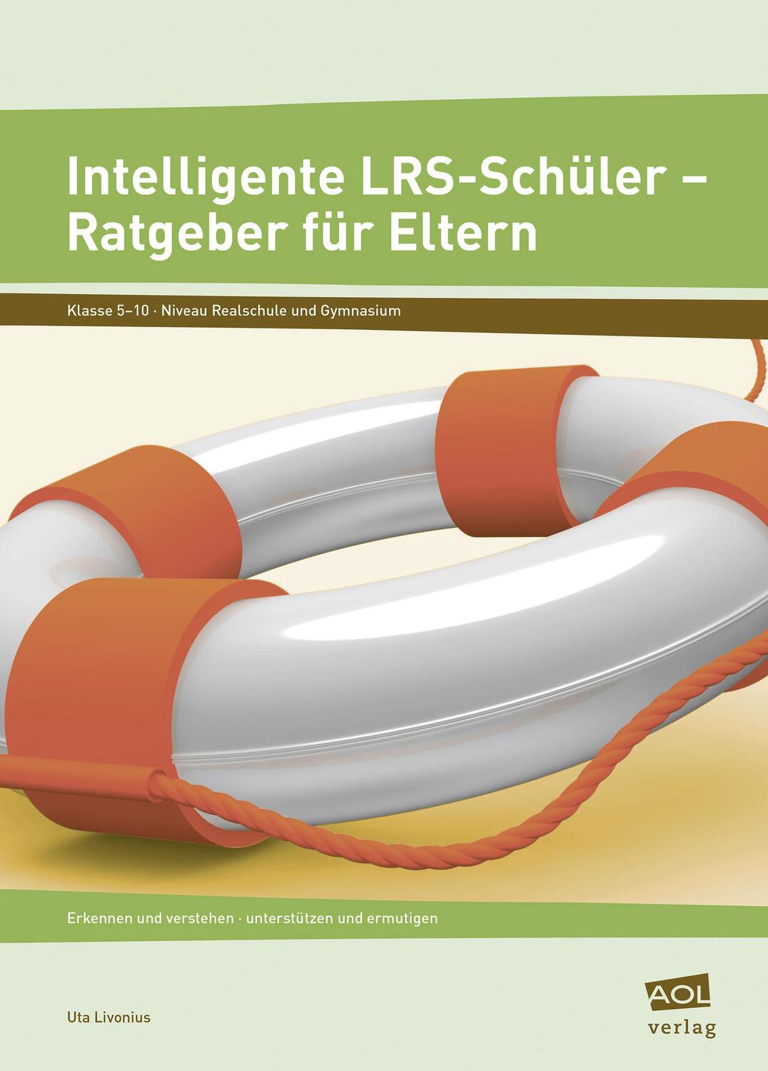 Cover: 9783403102427 | Intelligente LRS-Schüler - Ratgeber für Eltern | Uta Livonius | Buch