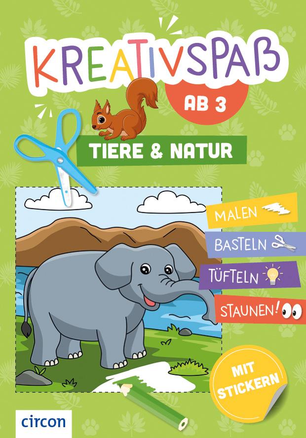 Cover: 9783817447053 | Tiere &amp; Natur | Malen, basteln, tüfteln, staunen | Broschüre | 48 S.