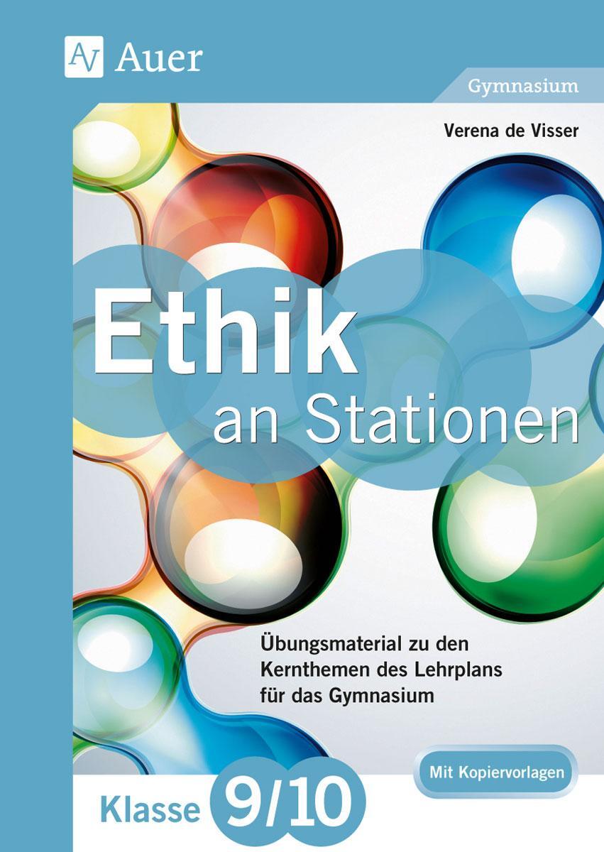 Cover: 9783403077930 | Ethik an Stationen 9-10 Gymnasium | Verena de Visser | Broschüre