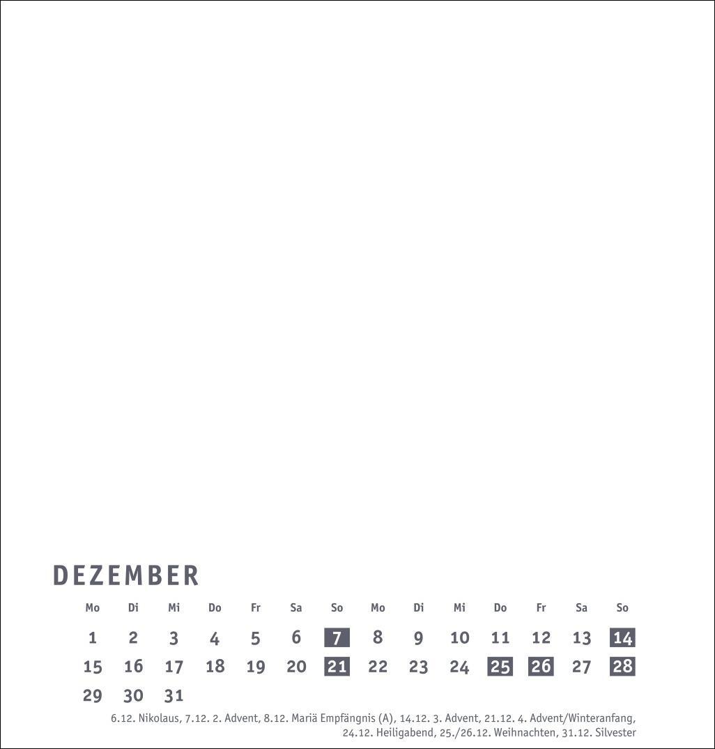 Bild: 9783756407842 | Premium-Bastelkalender weiß mittel 2025 | Kalender | Spiralbindung