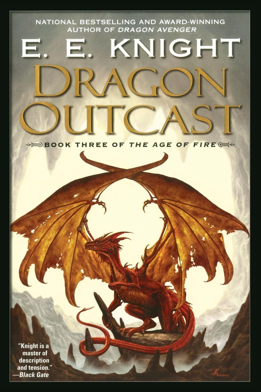 Cover: 9780451461858 | Dragon Outcast | The Age of Fire, Book Three | E. E. Knight | Buch