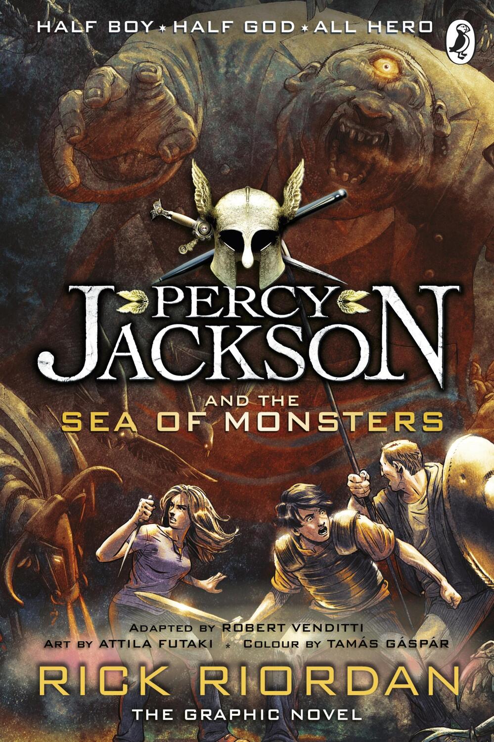 Cover: 9780141338255 | Percy Jackson and the Sea of Monsters: The Graphic Novel | Riordan