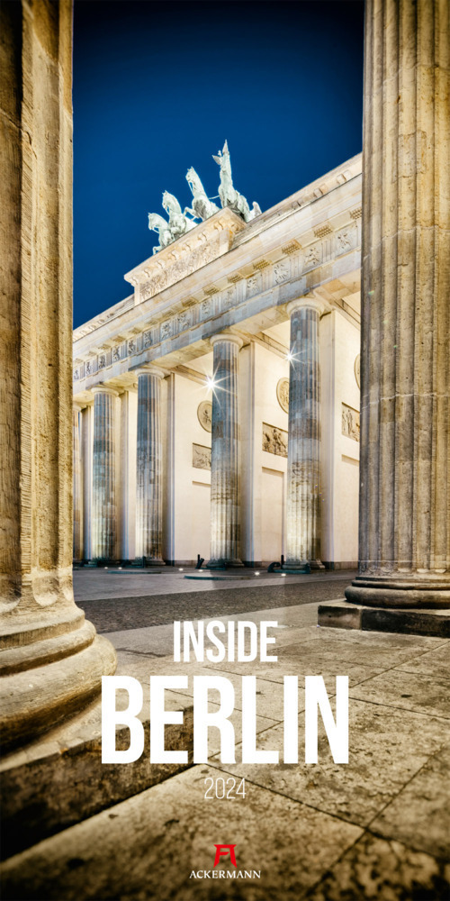 Cover: 9783838434070 | Inside Berlin Kalender 2024 | Ackermann Kunstverlag | Kalender | 14 S.