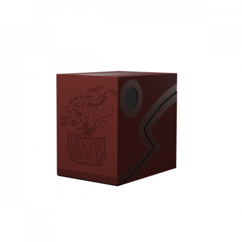Cover: 5706569306502 | Boxes - Double Shell Blood Red/Black | Dragon Shield!