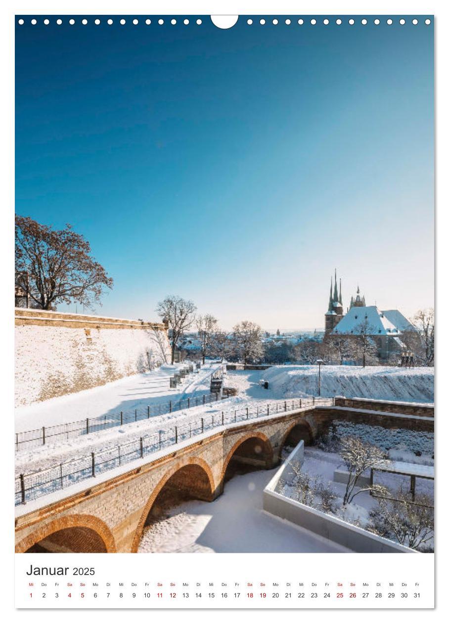 Bild: 9783457184295 | Erfurt - Die romantische Altstadt (Wandkalender 2025 DIN A3 hoch),...