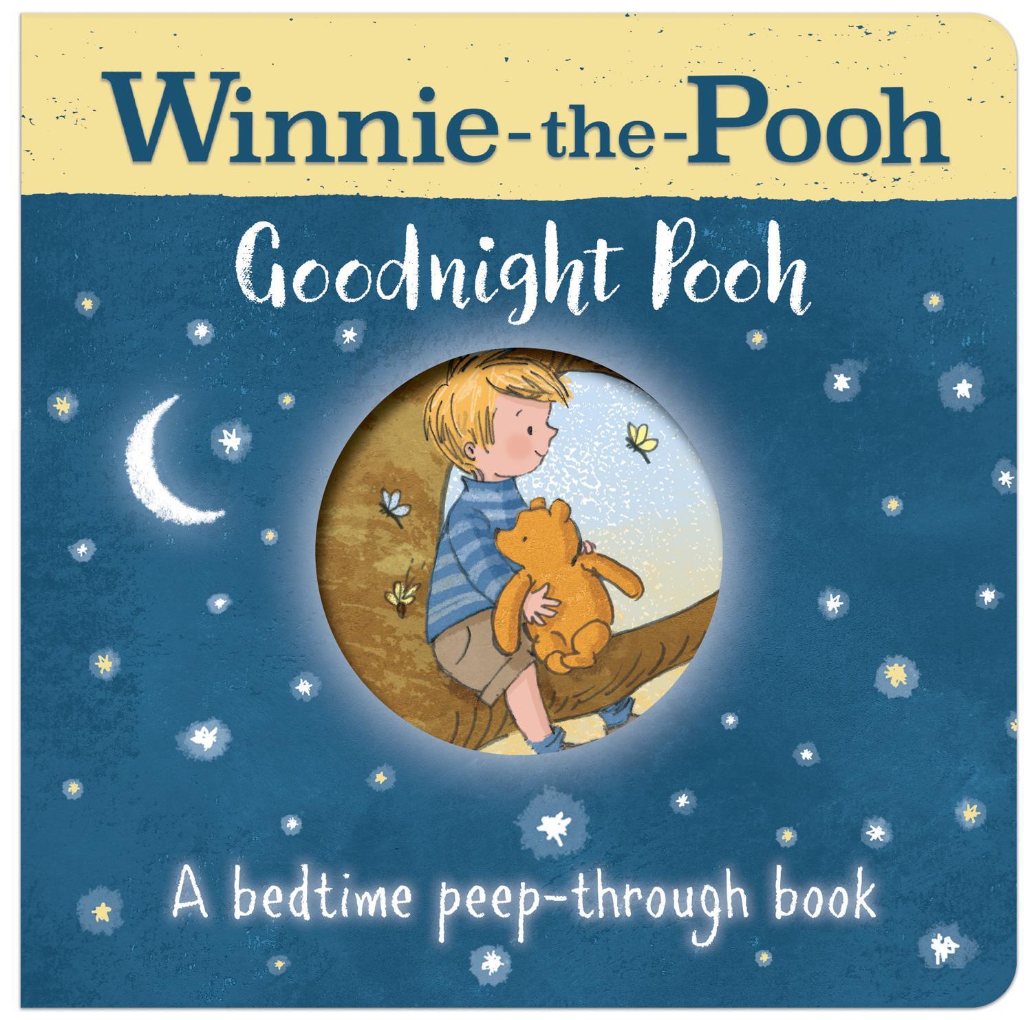 Cover: 9781405286183 | Winnie the Pooh: Good Night, Pooh! | A Bedtime Peep-Through Book