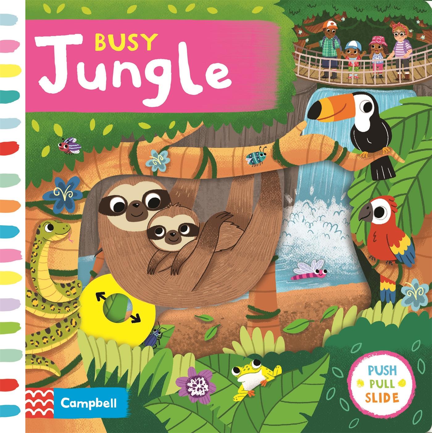 Cover: 9781529052435 | Busy Jungle | Campbell Books | Buch | Papp-Bilderbuch | Englisch