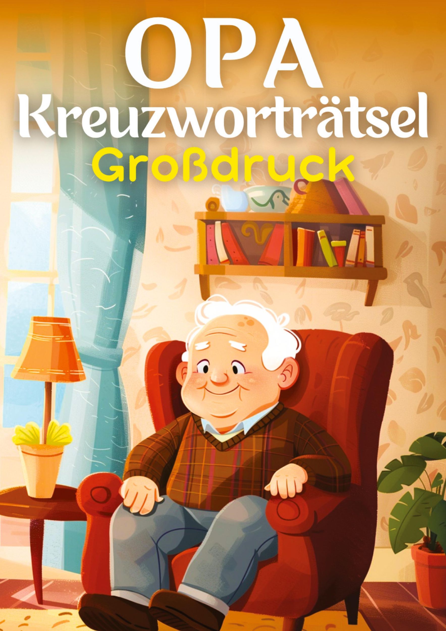 Cover: 9783384283610 | Opa's Kreuzworträtsel Großdruck ¿ Geschenk für Opa | Isamrätsel Verlag