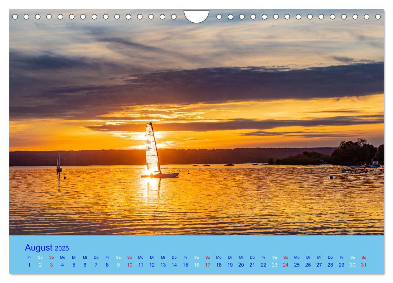 Bild: 9783435035106 | Ammersee-Ansichten (Wandkalender 2025 DIN A4 quer), CALVENDO...