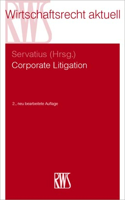 Cover: 9783814590301 | Corporate Litigation | Wolfgang Servatius | Buch | 2021