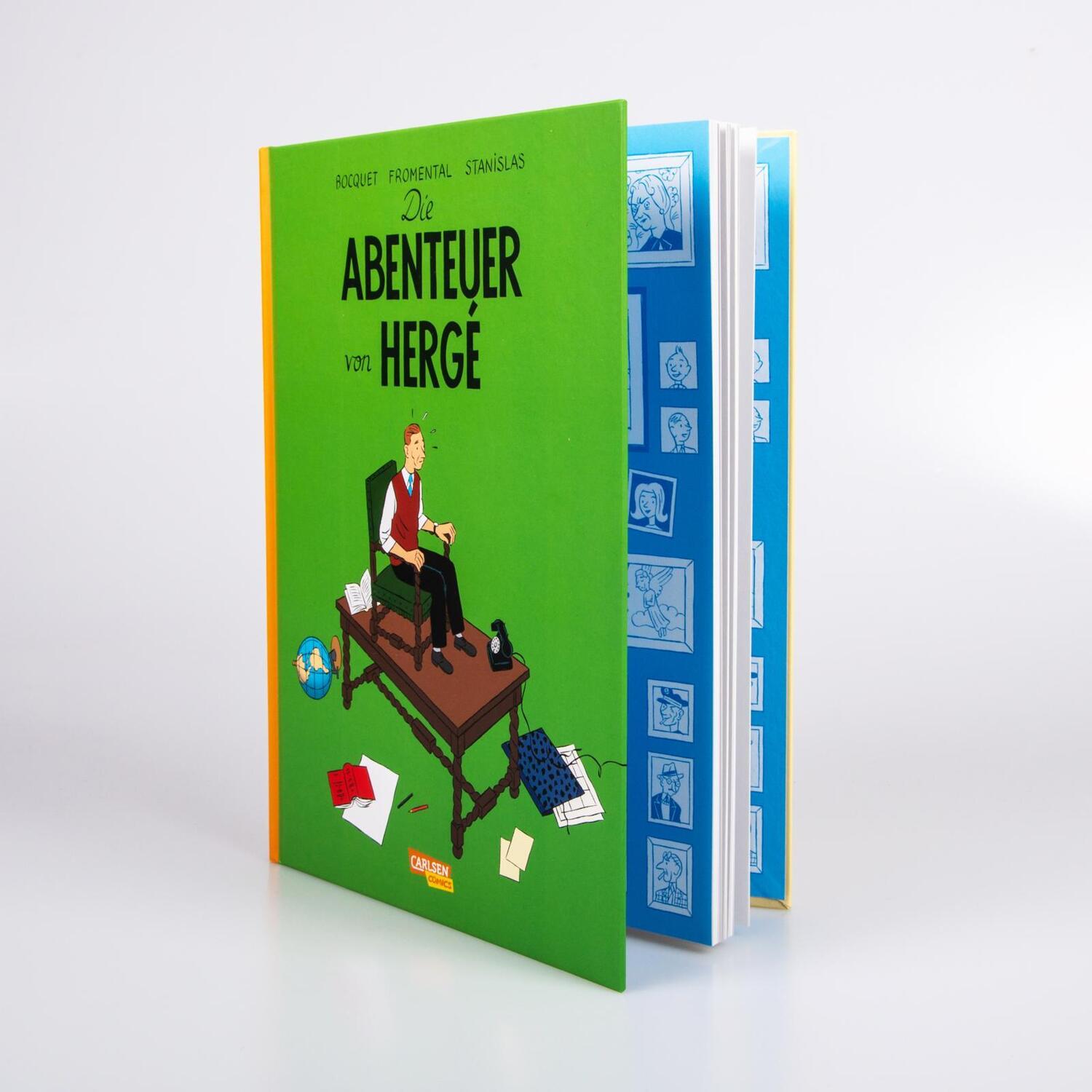 Bild: 9783551774699 | Die Abenteuer von Hergé - Erweiterte Neuausgabe | Fromental (u. a.)