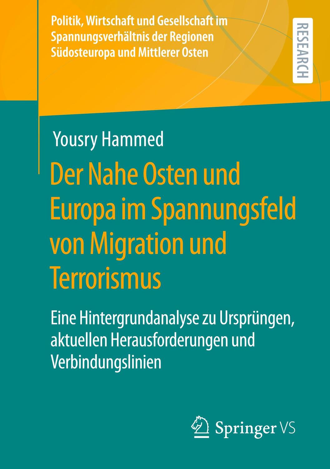 Cover: 9783658392154 | Der Nahe Osten und Europa im Spannungsfeld von Migration und...