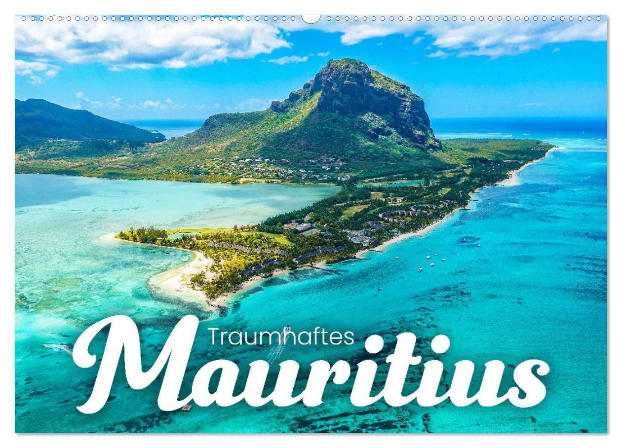 Cover: 9783435093649 | Traumhaftes Mauritius (Wandkalender 2025 DIN A2 quer), CALVENDO...