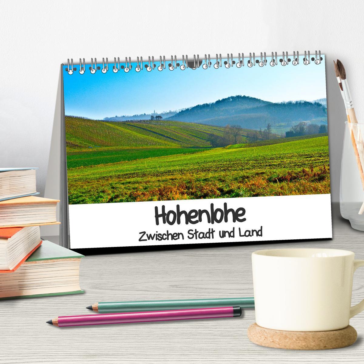 Bild: 9783435159673 | Hohenlohe - Zwischen Stadt und Land (Tischkalender 2025 DIN A5...