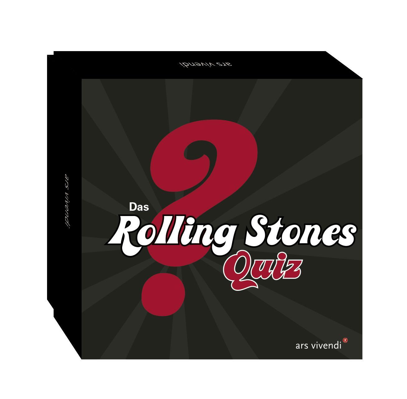 Cover: 9783747206096 | Das Rolling Stones-Quiz | Box mit 66 Spielkarten und Anleitung | Stück