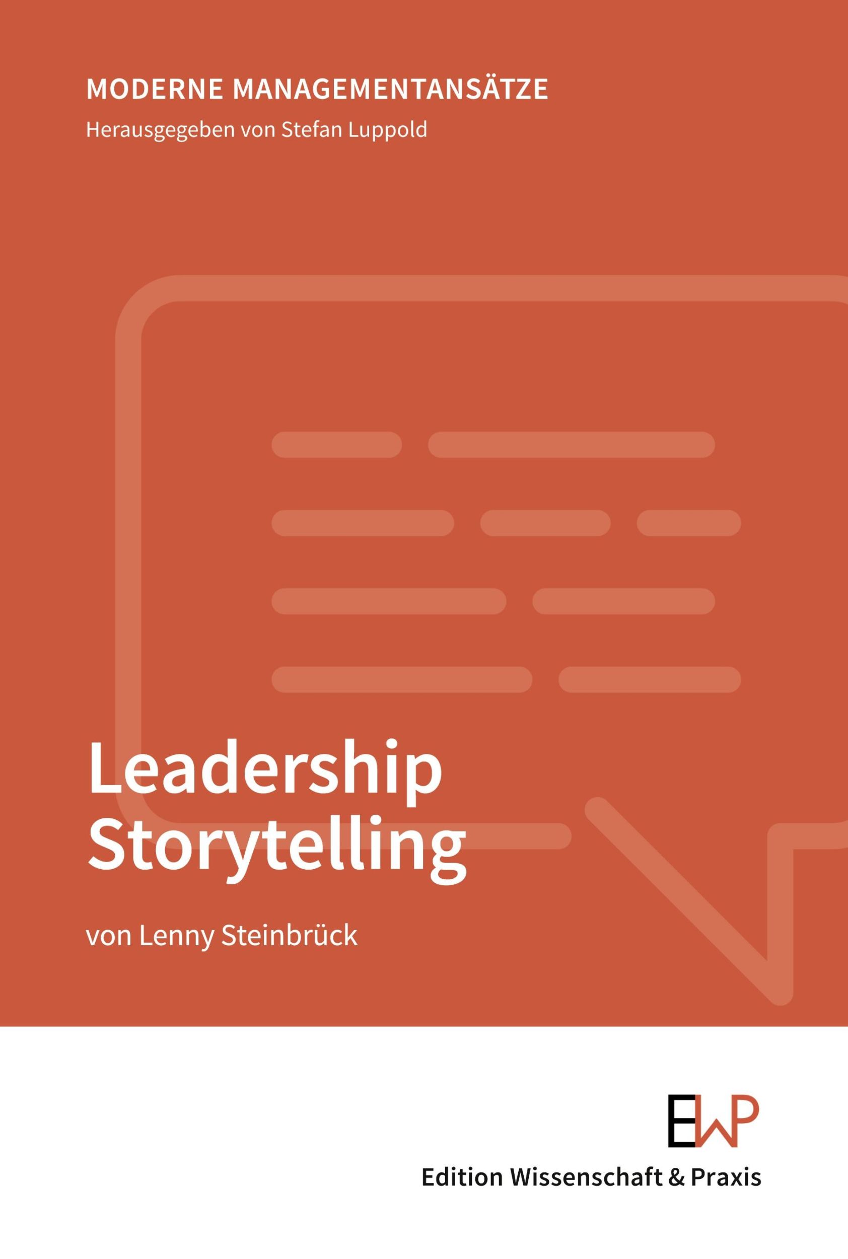 Cover: 9783896737960 | Leadership Storytelling. | Lenny Steinbrück | Taschenbuch | Paperback