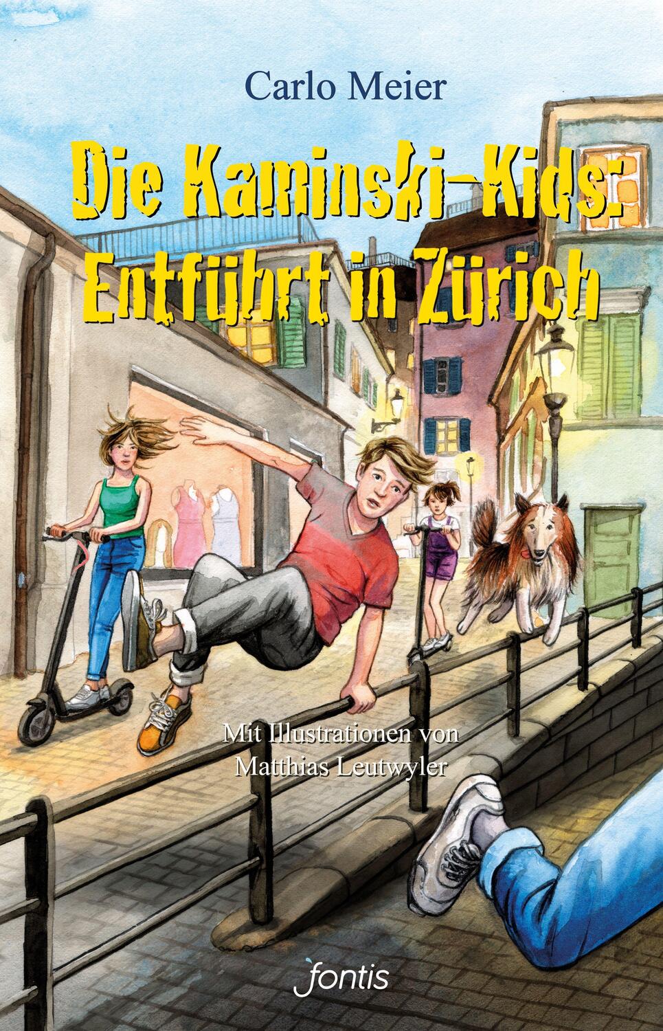 Cover: 9783038482055 | Die Kaminski-Kids: Entführt in Zürich | Carlo Meier | Buch | Deutsch