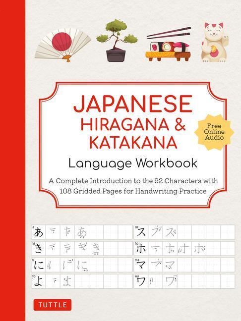 Cover: 9784805317402 | Japanese Hiragana and Katakana Language Workbook: A Complete...