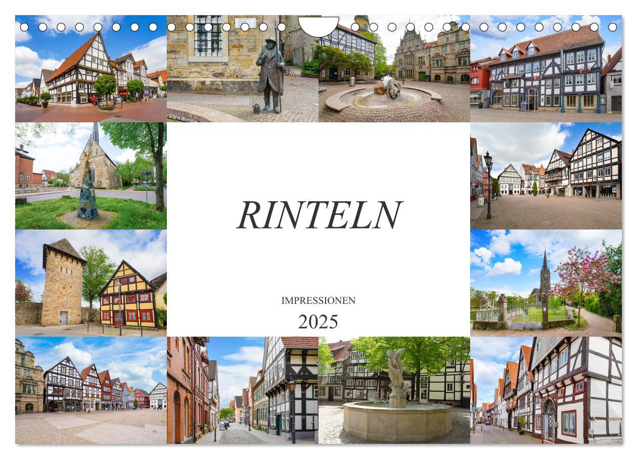 Cover: 9783435022878 | Rinteln Impressionen (Wandkalender 2025 DIN A4 quer), CALVENDO...